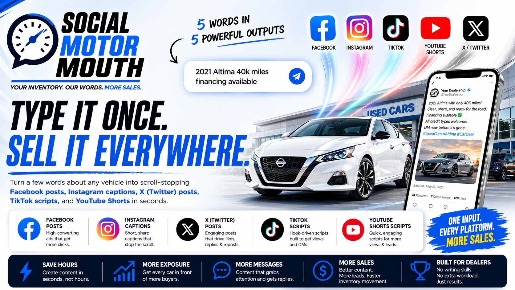 Social Motor Mouth Header Graphic